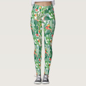 Leggings Motif de cactus aquarelle (Devant)