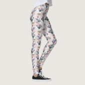 Leggings Motif de cactus d'aquarelle (Droite)