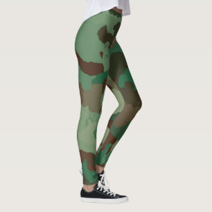 Leggings Motif de camouflage militaire (Forces armées)