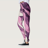 Leggings Motif de camouflage rose (Gauche)