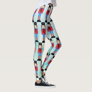 Leggings Motif de casse-noix de Noël d'amusement