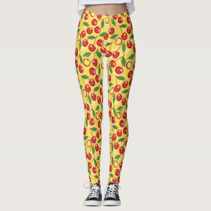 Leggings Motif de cerise
