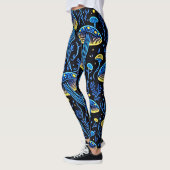 Leggings Motif de champignons (Gauche)