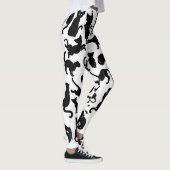 Leggings Motif de chat noir (Droite)