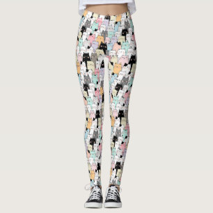 Leggings Motif de chats