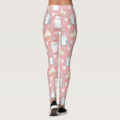 Leggings Motif de chats mignons (Dos)
