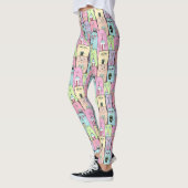 Leggings Motif de chats mignons (Gauche)