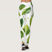 Leggings Motif de chaux (Dos)