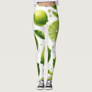 Leggings Motif de chaux