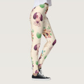 Leggings Motif de chien adorable  (Droite)