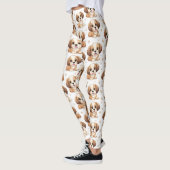 Leggings Motif de chiot (Gauche)