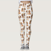 Leggings Motif de chiot (Devant)