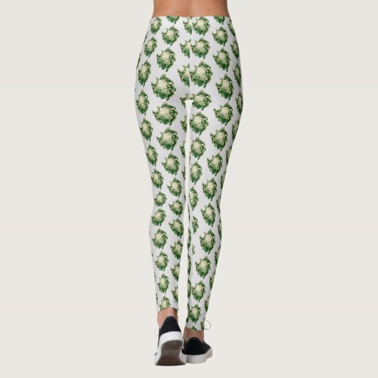 Leggings Motif de chou-fleur (Dos)