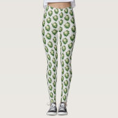 Leggings Motif de chou-fleur (Devant)