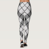 Leggings Motif de clan écossais de MacFarlane Plaid Tartan (Dos)