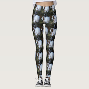 Leggings Motif De Cochon De Guinée Pour La Mère Et Le Bébé,