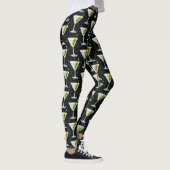 Leggings Motif de cocktails Martini (Droite)