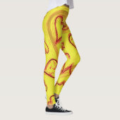 Leggings Motif de coeur (Droite)