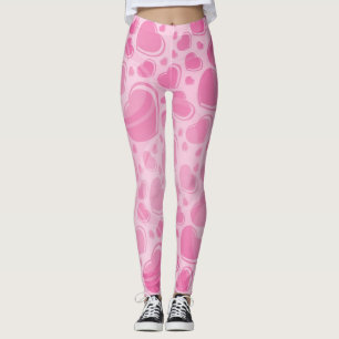 Leggings Motif de coeur