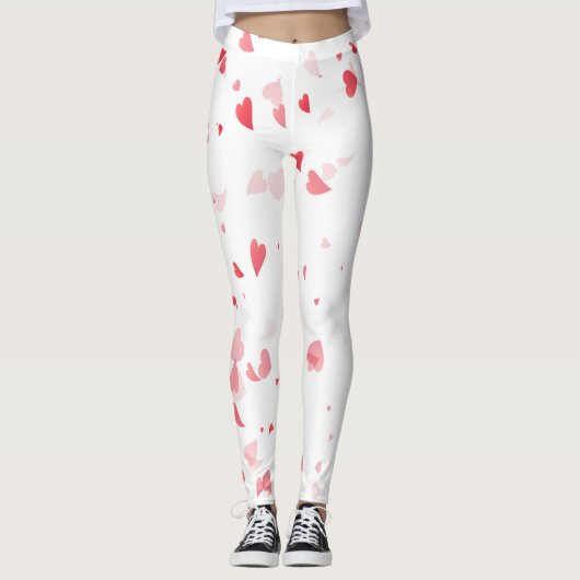 Leggings Motif de coeur 33 (Devant)