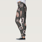 Leggings Motif de coeur 35 (Gauche)