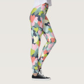 Leggings Motif de coeur coloré (Droite)