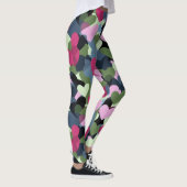 Leggings Motif de coeur coloré (Droite)