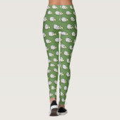 Leggings Motif de conception de dessin de mouton (Dos)