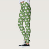Leggings Motif de conception de dessin de mouton (Gauche)