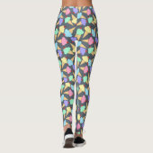 Leggings Motif de cônes de crème glacée mignonne (Dos)