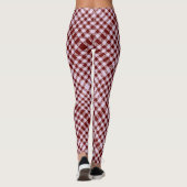 Leggings Motif de contrôle 08 DRed BG (Dos)