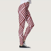 Leggings Motif de contrôle 08 DRed BG (Droite)