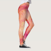 Leggings Motif de coucher de soleil Abstrait (Droite)