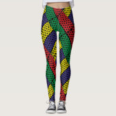 LEGGINGS MOTIF DE COULEUR (Devant)