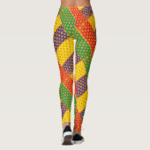 LEGGINGS MOTIF DE COULEUR (Dos)