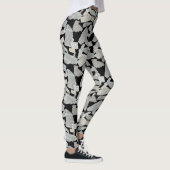Leggings Motif de coupure de journal 01x4.b (Droite)