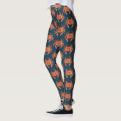 Leggings Motif de crabe côtier (Gauche)