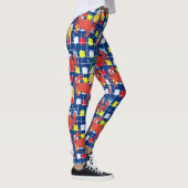 Leggings Motif de crabe côtier et de citron (Droite)