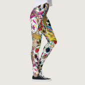 Leggings Motif de crânes de sucre (Droite)