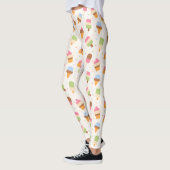 Leggings Motif de crème glacée, cône de crème glacée, Popsi (Gauche)