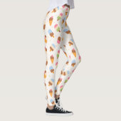 Leggings Motif de crème glacée, cône de crème glacée, Popsi (Droite)