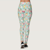 Leggings Motif de crème glacée mignonne (Dos)