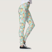 Leggings Motif de crème glacée mignonne (Droite)