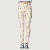 Leggings Motif de Cute Cactus (Devant)