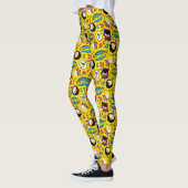 Leggings Motif de danse Chibi Heroine (Gauche)