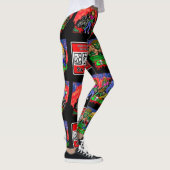Leggings Motif de dessin animé Zombie (Droite)