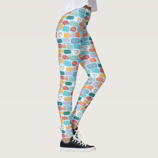 Leggings Motif de devis AMIS™ (Droite)