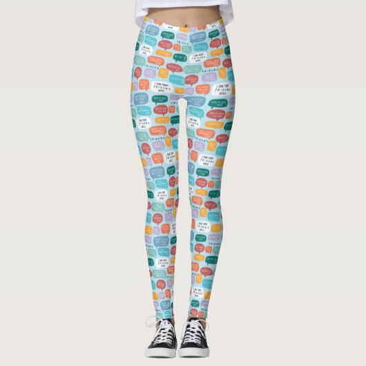 Leggings Motif de devis AMIS™ (Devant)
