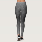 Leggings Motif de disque 02.Gray DGrey BG (Dos)