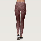 Leggings Motif de disque 02.Gray DRed BG (Dos)